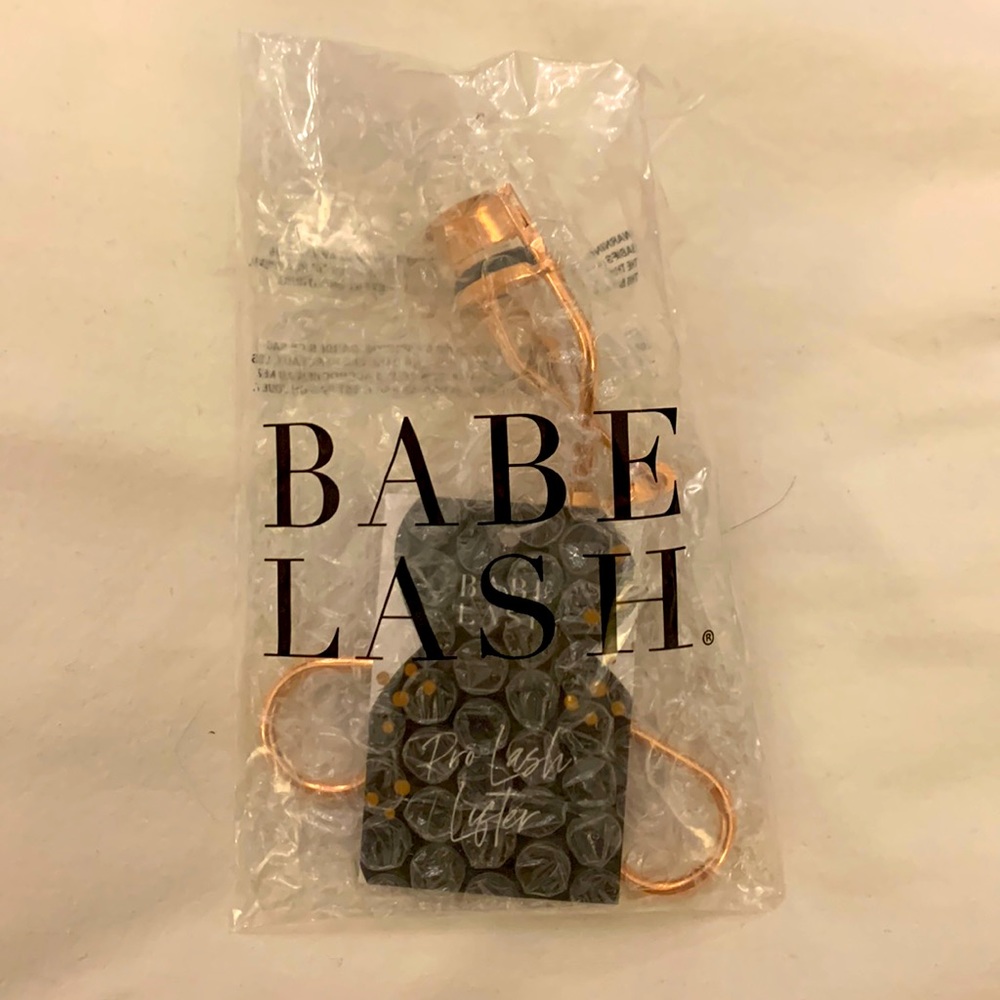 Babe lash rose gold eyelash curler
